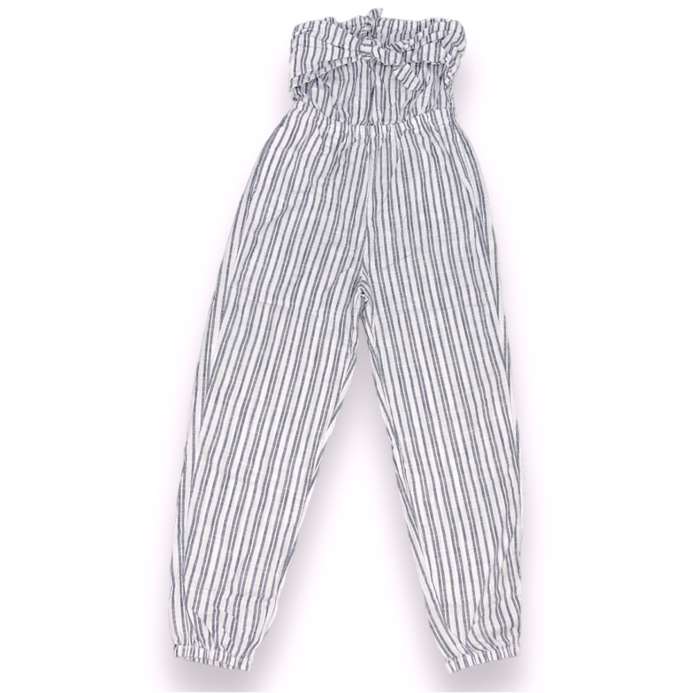 Aerie Strapless Jumpsuit 100% Cotton Size S
